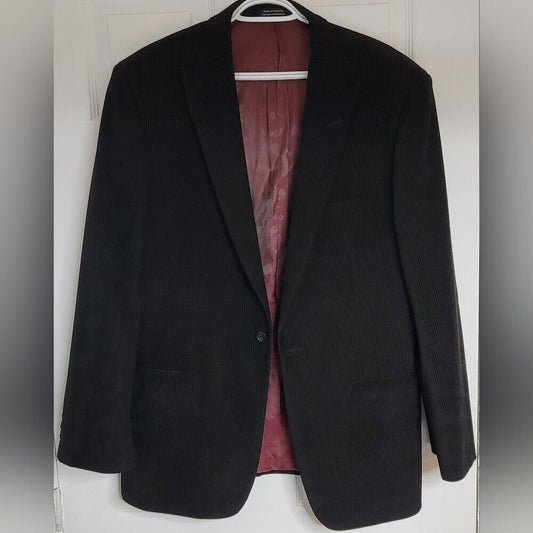 Costard Suit Black Jacket Wilke-Rodriguez Moores Regular 42 Men