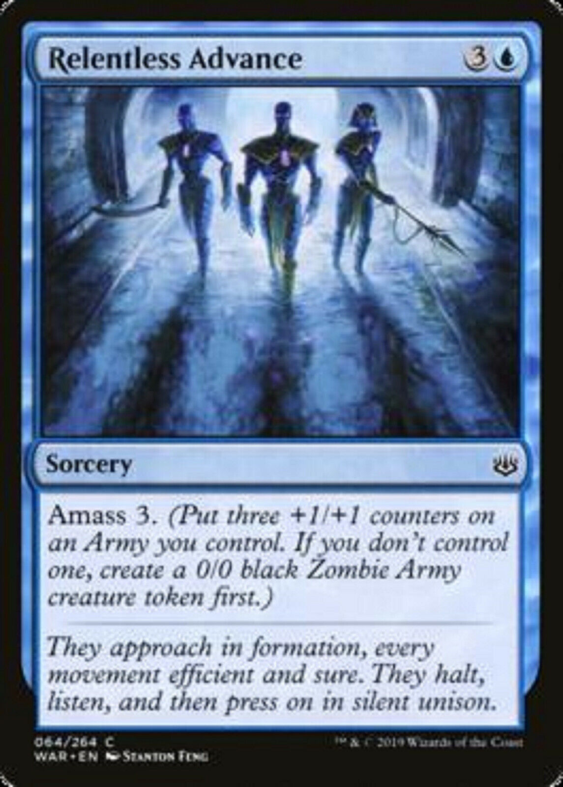 MTG MTG 4x Relentless Advance War of the Spark Cards Magic The Gatheri – Omniphustoys