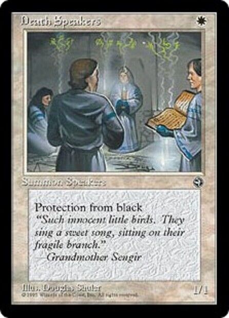 MTG 1x Death Speakers Homelands card MTG Magic the Gathering