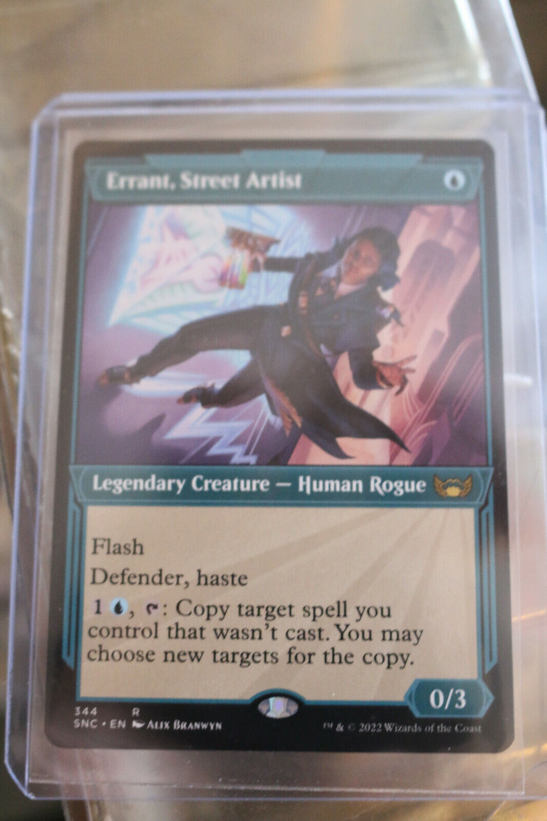 MTG MTG 1x Errant, Street Artist Showcase Streets of New Capenna card Magic