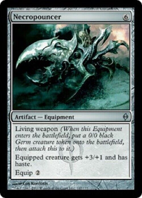 MTG MTG 1x Necropouncer NPH New Phyrexia Magic The Gathering card –  Omniphustoys