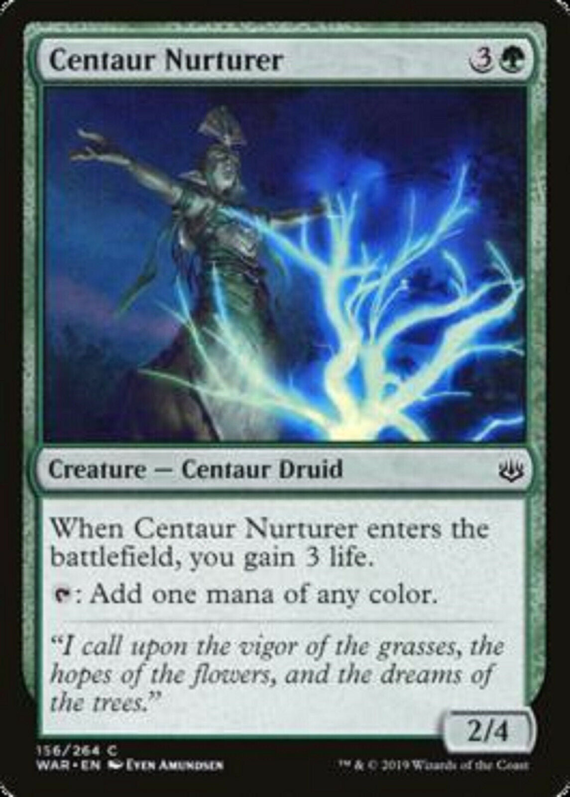 MTG MTG 4x Centaur Nurturer War of the Spark Cards Magic The Gathering Omniphustoys MTG MTG 4x Centaur Nurturer War of the Spark Cards Magic The Gathering Omniphustoys