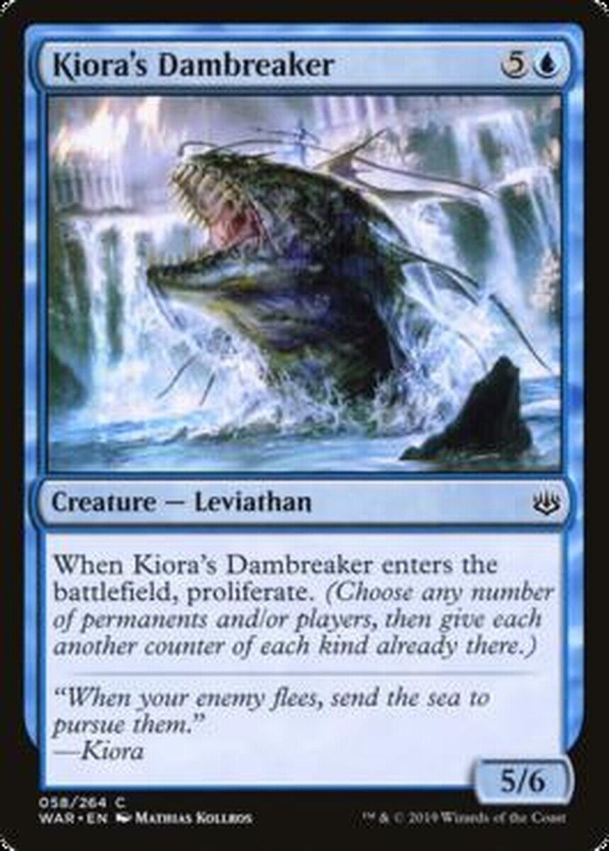 MTG MTG 4x Thunder Drake War of the Spark Magic the gatherine cardS