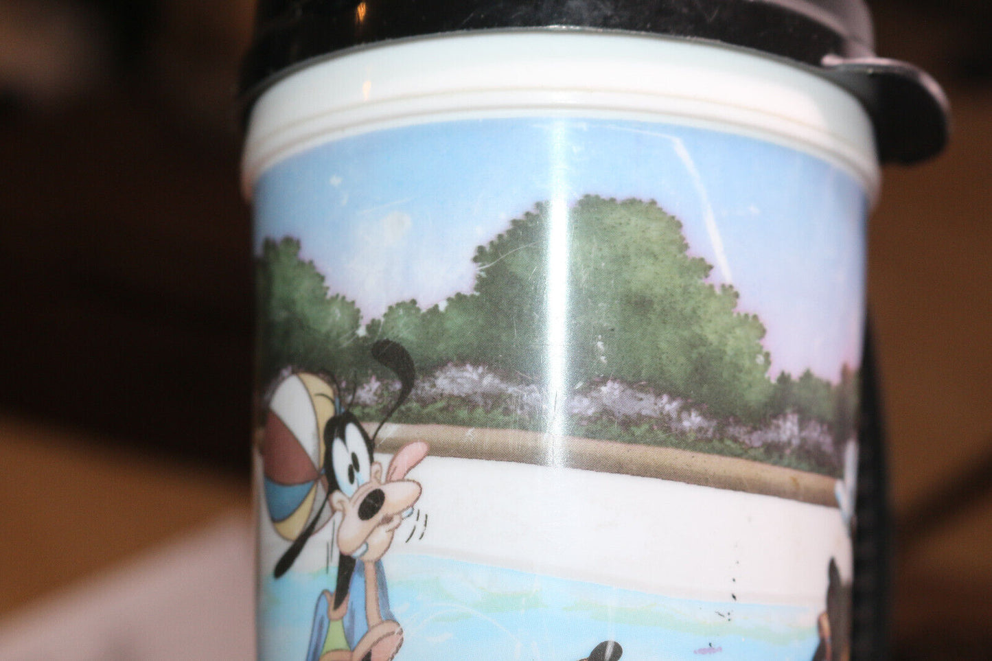 Disney Parks Travel Mug Let The Memories Begin Refillable Souvenir Cup Lid Black