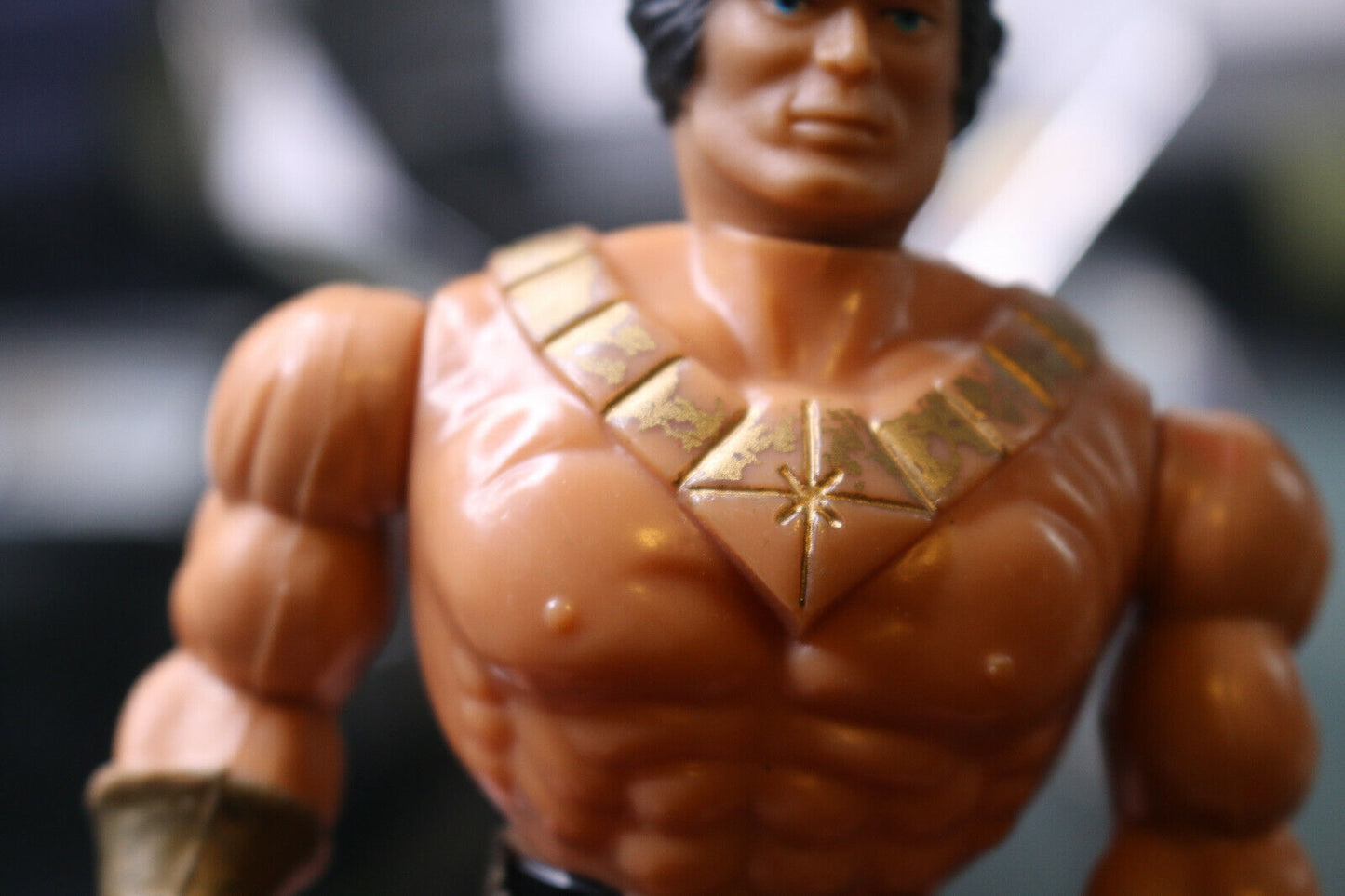 Vintage Galoob 1983 JOHN BLACKSTAR Filmation Action Figure toy VTG