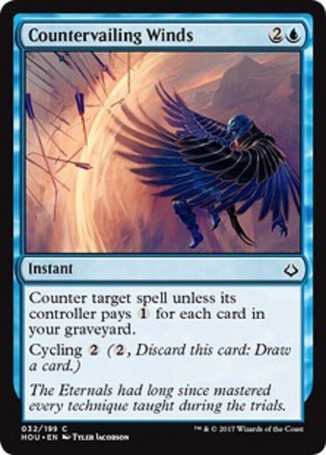 MTG MTG 4x Countervailing Winds Hour of Devastation cards Magic The Gathering