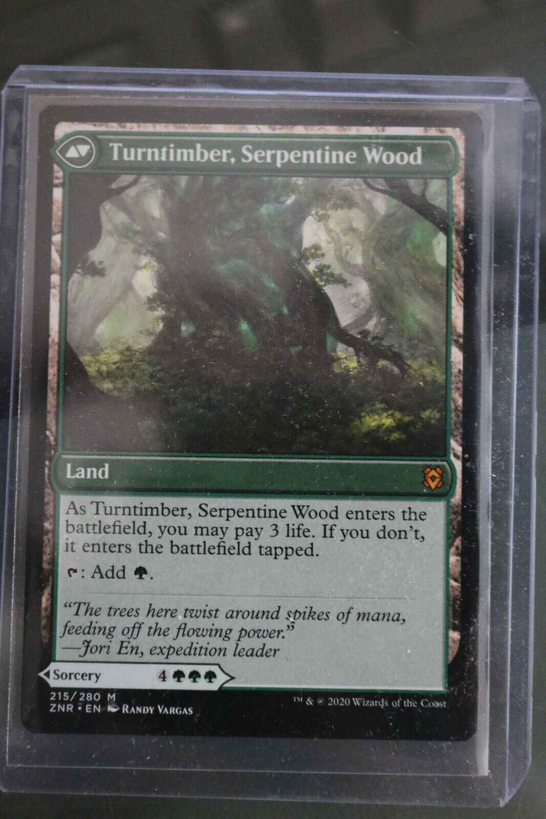 MTG MTG 1x Turntimber Symbiosis Zendikar Rising Card Magic The Gathering NM