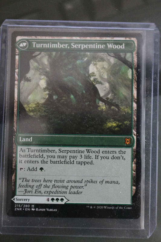 MTG MTG 1x Turntimber Symbiosis Zendikar Rising Card Magic The Gathering NM