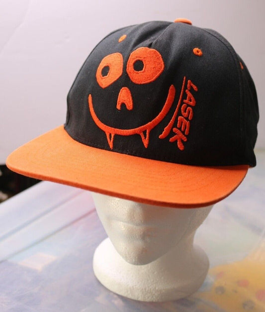 Lasek Cap Puma One Size Rn#62200 100% Cotton Halloween Vampire Pumkin Smiley Hat