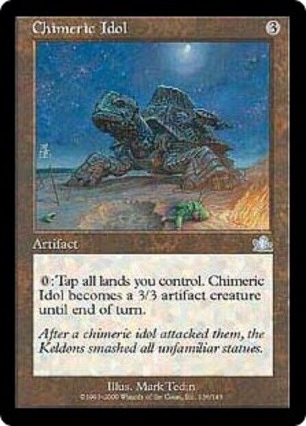 MTG 1x Chimeric Idol Prophecy card MTG Magic the Gathering
