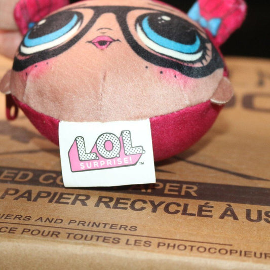 Porte Monnaie L.O.L Surprise Dolls! Squishy Soft Fluky Purse Keyring Teacherspet