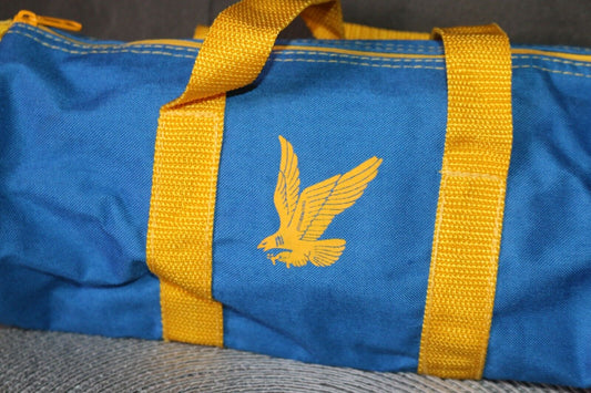 Vintage Ultramar Gas Duffle Bag Vtg Pencils Pens Holder Qc Canada Publicity Rare
