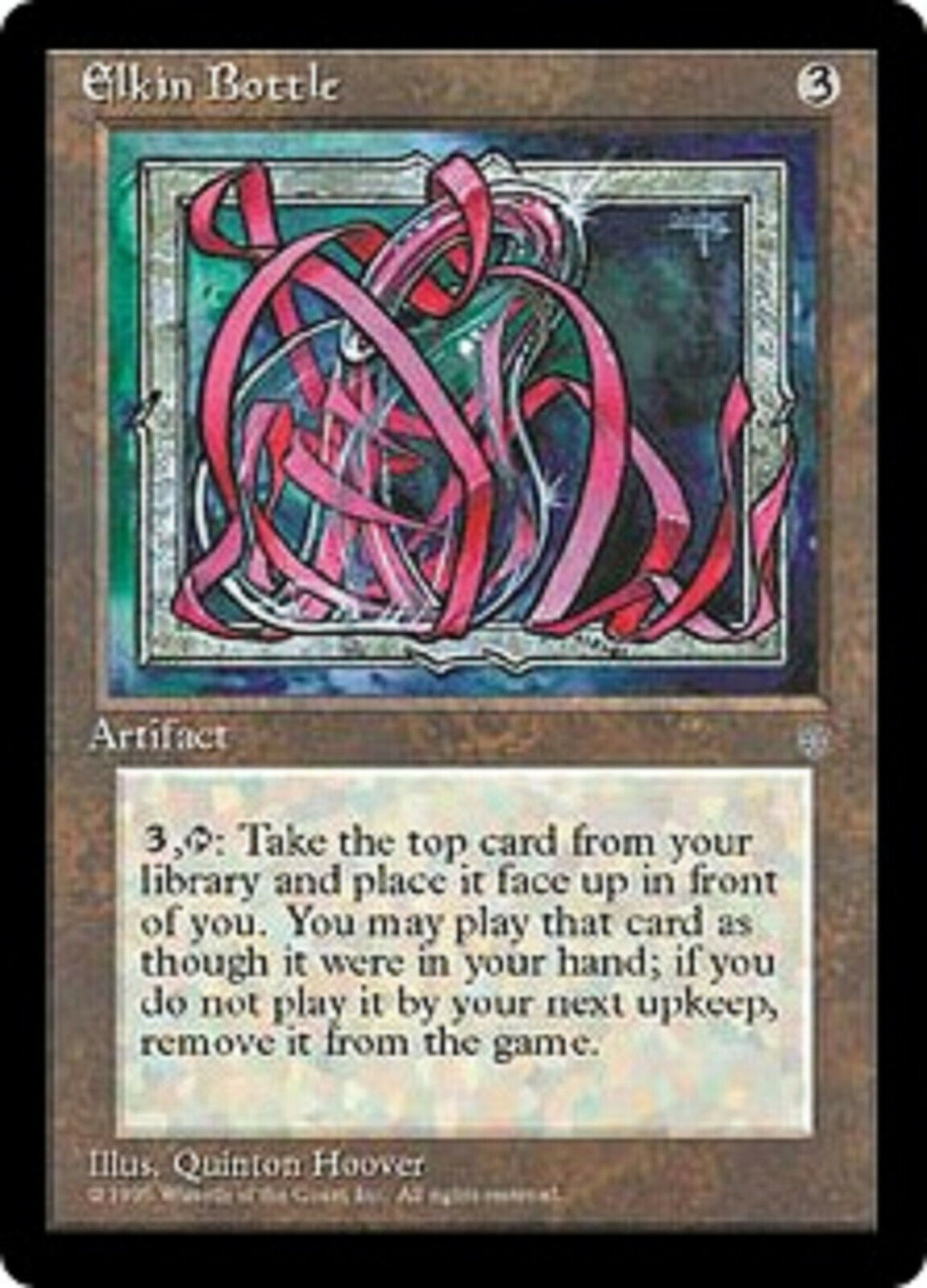 MTG 1x Elkin Bottle Ice Age card MTG Magic the Gathering – Omniphustoys