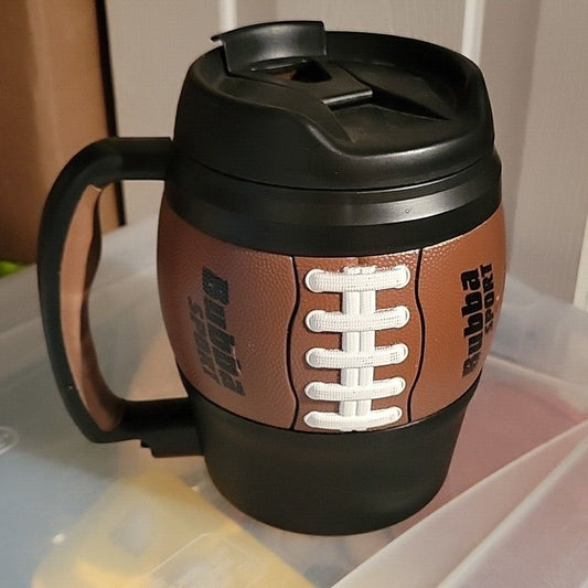 Bubba Sport 52 Oz. Football Thermal Mug/Cup Bubba Keg Tailgating Drink Carrier