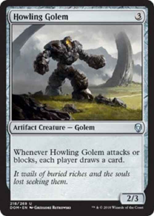MTG 2x Howling Golem Dominaria Unplayed card NM MTG Magic Pauper – Omniphustoys