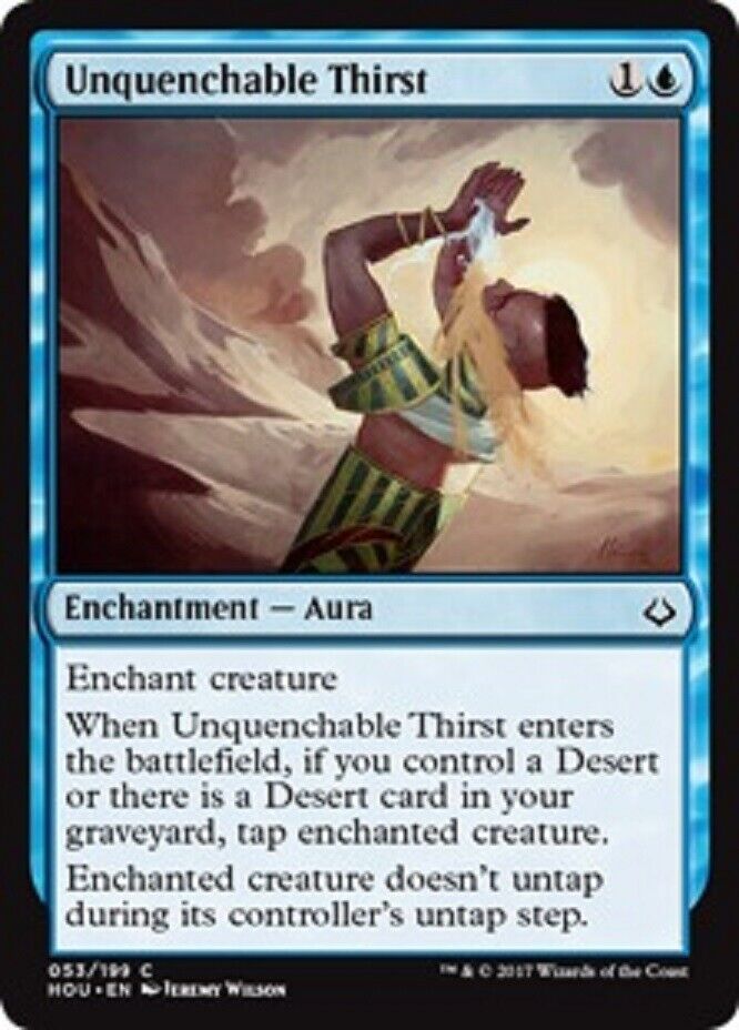 MTG MTG 4x Unquenchable Thirst Hour of Devastation cards Magic The Gathering