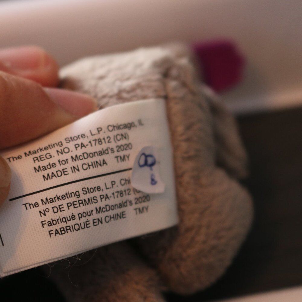 Ty Sully The Sloth Teenie Beanie Boos 3” Plush Stuffed Animal 2021 Mcdonalds Toy