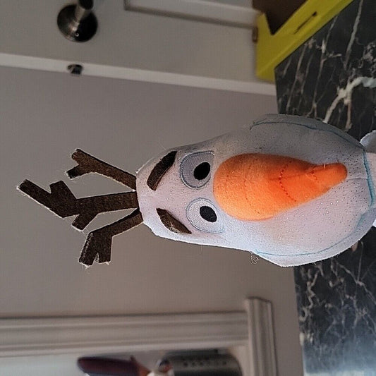 Disney Ty Frozen 2 Olaf Plush Snowflake Sparkles Snowman 12" Stuffed Toy Frozen