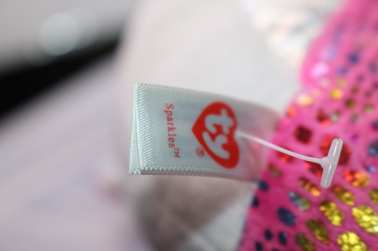 Ty Beanie Boos Sparkles The Dolphin 6"/15Cm Soft Plush Toy Teddy Cuddly