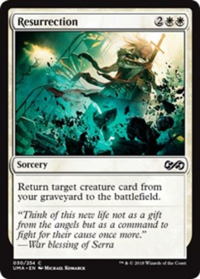 MTG MTG 1x Resurrection Ultimate MastersCard Magic The Gathering NM Pauper