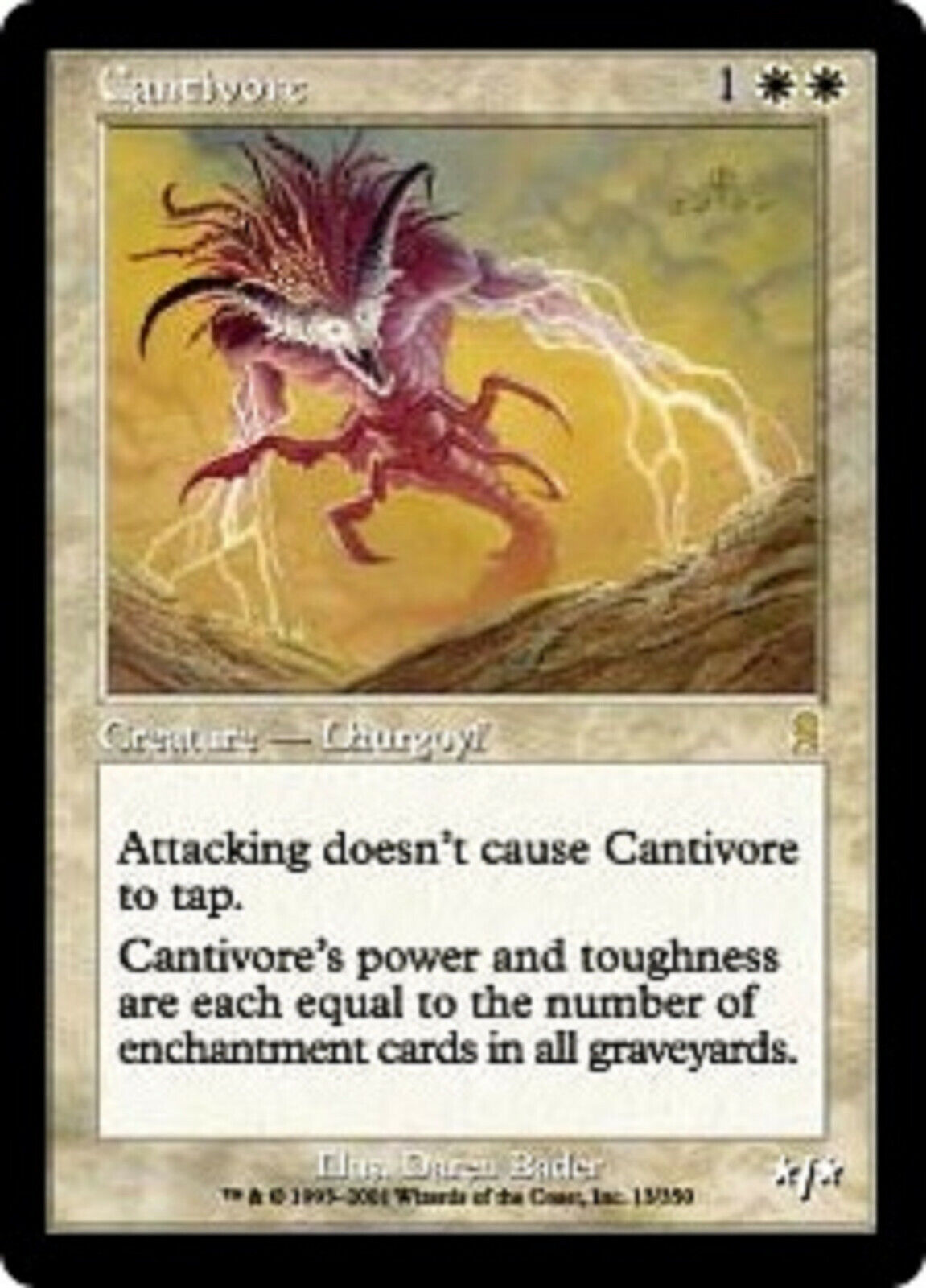 MTG 1x Cantivore Odyssey card MTG Magic the Gathering
