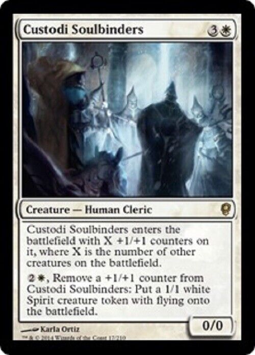 MTG Custodi Soulbinders Magic: The Gathering—Conspiracy MTG Magic the –  Omniphustoys