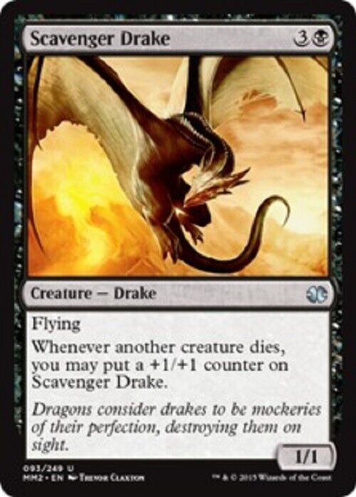 MTG MTG 1x Scavenger Drake MM2 Modern Masters 2015 Edition card Magic The Gathering