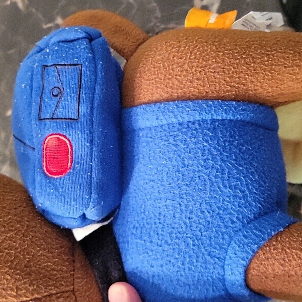 Nickelodeon Plush Dog Chase Paw Patrol Brown Blue Jacket Hat 17 Inch 2016 Kids