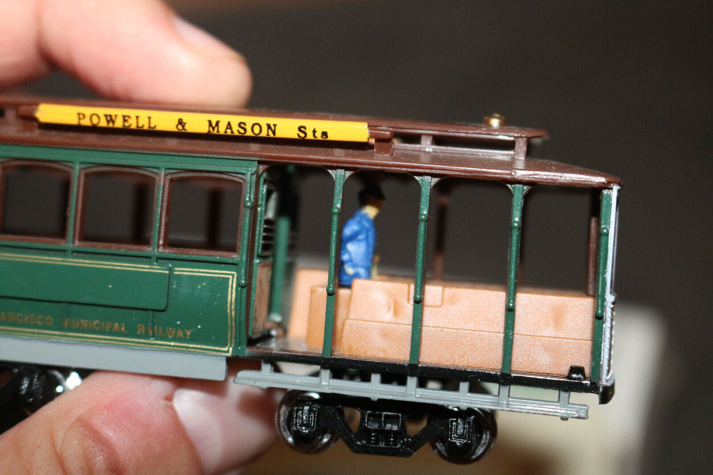 2 Classic Streetcars Desire St. & San Francisco Ho Scale Vintage