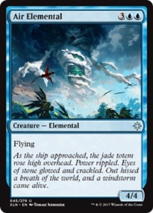 MTG Air Elemental Ixalan Elemental Card MTG Commander Pauper Omniphustoys MTG Air Elemental Ixalan Elemental Card MTG Commander Pauper Omniphustoys