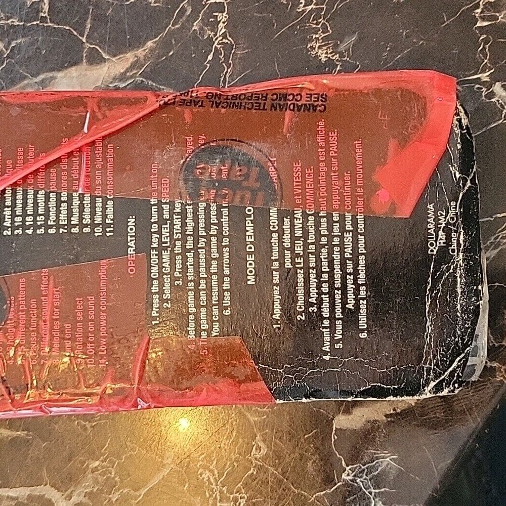 Jeu De Brick Game Damaged