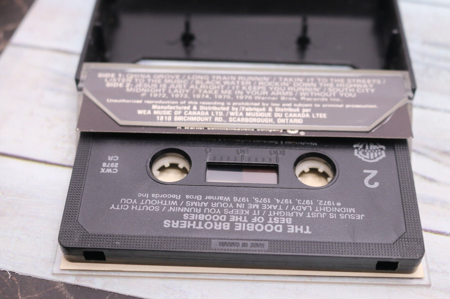 Double Brothers Best Of The Doobies Cassette