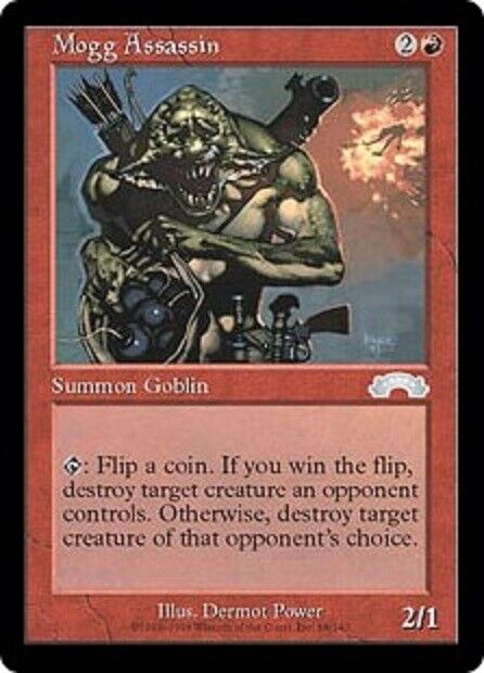 MTG MTG 1x Mogg Assassin Exodus Magic The Gathering
