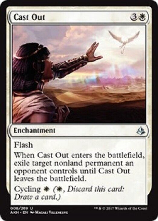 MTG MTG 1x Cast Out Amonkhetcard Magic The Gathering NM Enchantment
