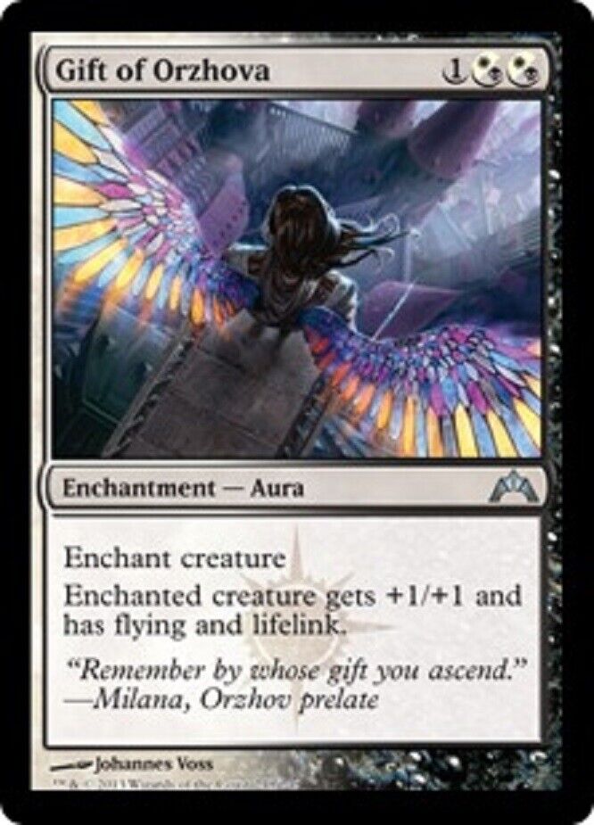 MTG MTG 1x Gift of Orzhova Gatecrash Card Magic The Gathering NM