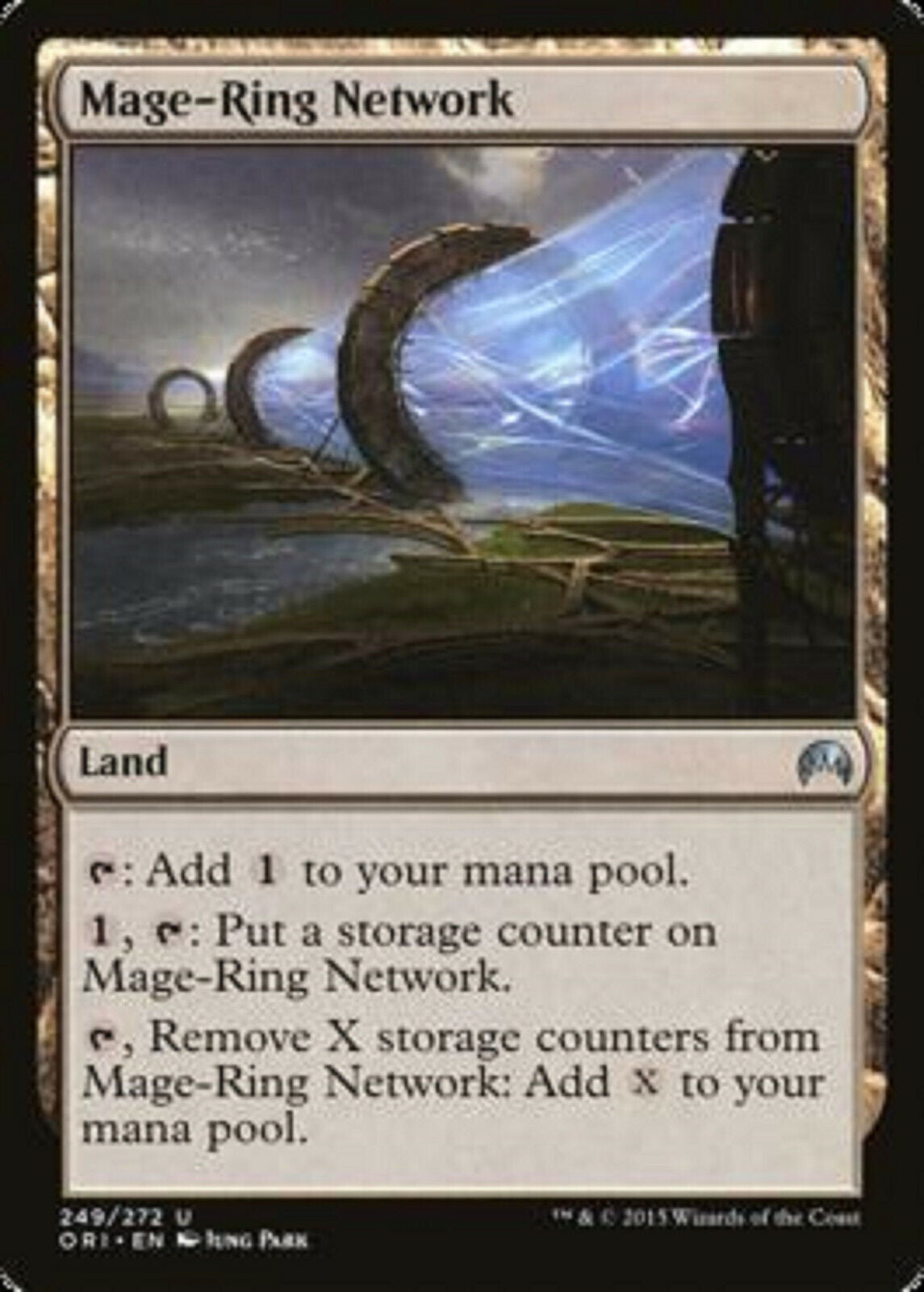 MTG MTG 1x Mage-Ring Network Magic Origins Card Magic The Gathering