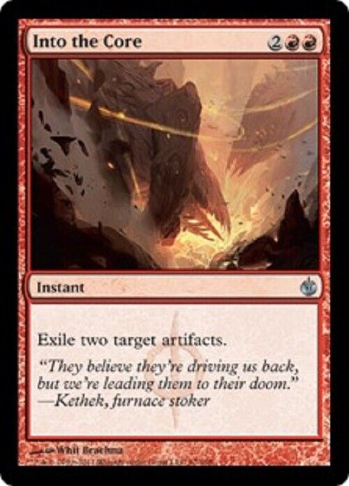 MTG 1x Into the Core Mirrodin Besieged MTG Magic the Gathering card