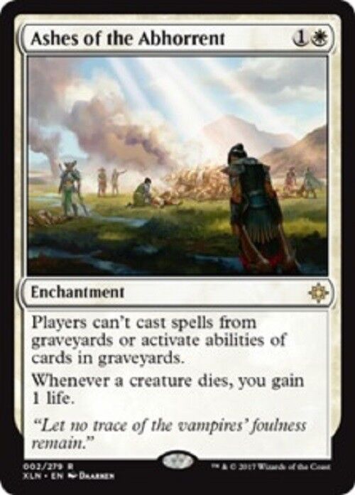 MTG 1x Ashes of the Abhorrent Ixalan Mtg Magic The Gathering Card