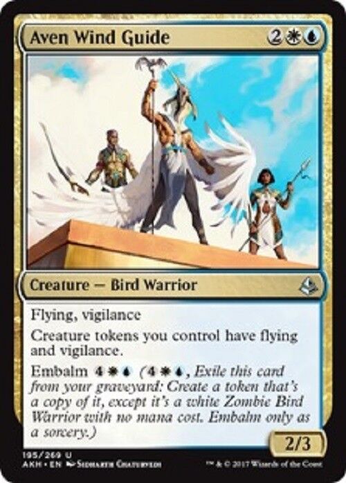 MTG 1x Aven Wind Guide Amonkhet NM Magic the Gathering card