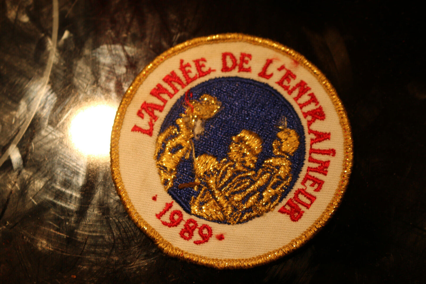 Vintage Shoulder Patche Souvenir Year Of The Coach 1989