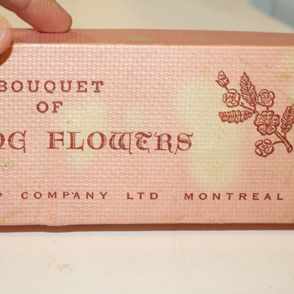 Lot 6 Rare Montréal Canada Siward'S Bouquet Of Spring Flowers Vintage Soap 1960S