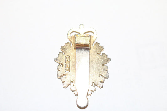 Authentic Canadian Forces Cap Badge Triservice Cap Badge Military Rare Insignia