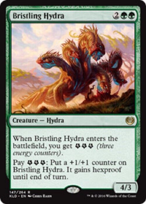 MTG MTG 1x Bristling Hydra Kaladesh Card Magic The Gathering Omniphustoys MTG MTG 1x Bristling Hydra Kaladesh Card Magic The Gathering Omniphustoys