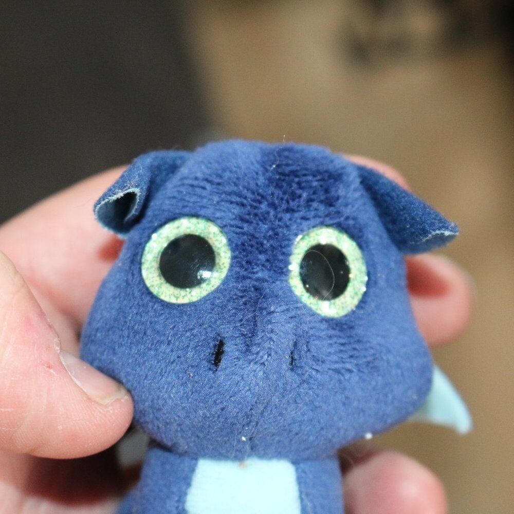 2020 Mcdonalds Ty With Glow In The Dark Eyes Blake Plush Toy W/ Wings 3" #3