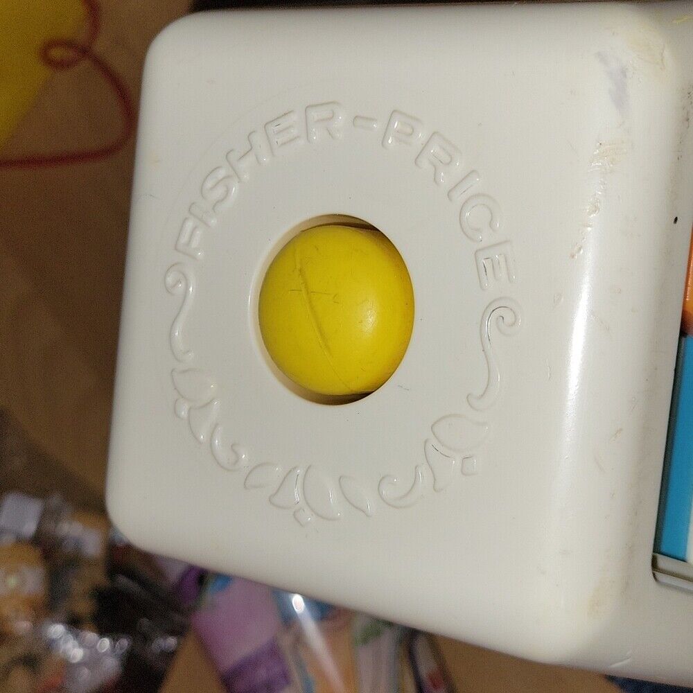 Vintage Fisher Price 1978 #156 Turn & Learn Activity Toy