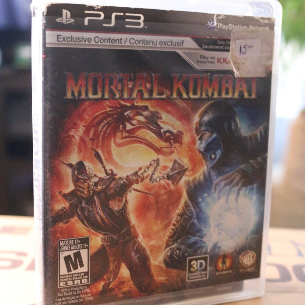  Mortal Kombat - Playstation 3 : Video Games