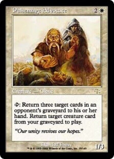 MTG 1x Pulsemage Advocate Judgment card MTG Magic the Gathering