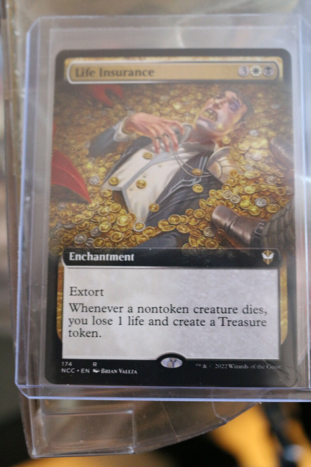 MTG MTG 1x Life Insurance Extended Streets of New Capenna card Magic –  Omniphustoys