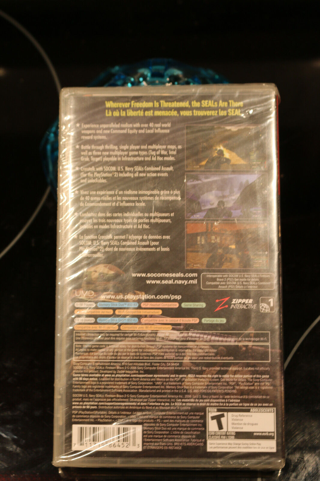 Socom U.S Navy Seals (Fireteam Bravo 2) - Greatest Hits (Sony Psp) - New ™