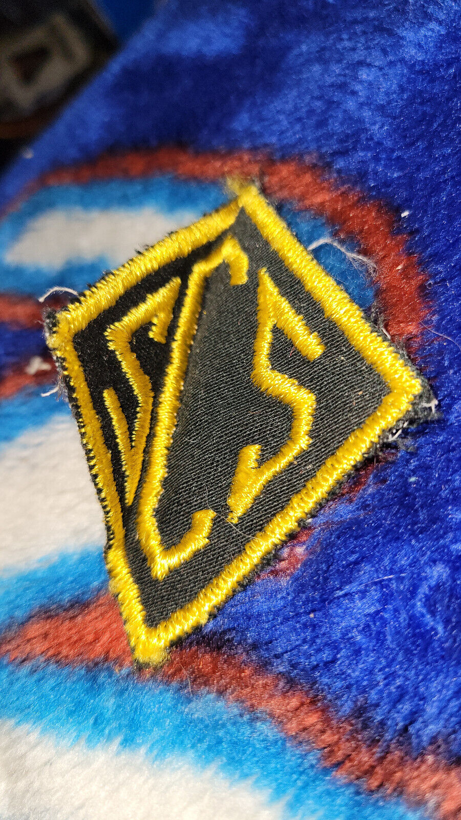 Vintage Shoulder Patche Souvenir Scs